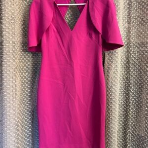 Vince Camuto Vibrant Pink Mini Dress